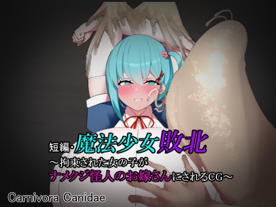(RJ01497968)短編・魔法少女敗北～拘束された女の子がナメクジ怪人のお嫁さんにされるCG～