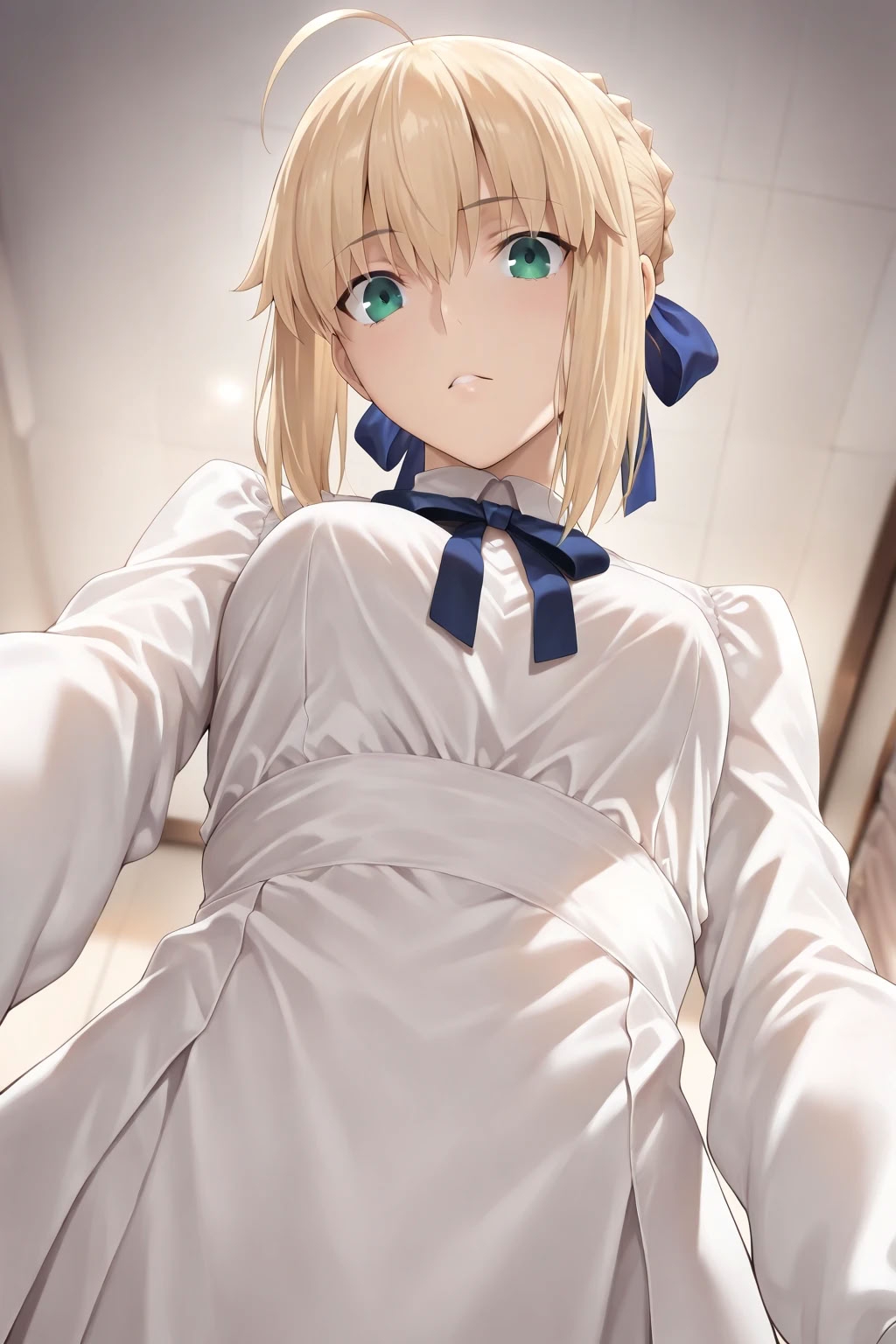 セイバー巨根男に溺れる 汗だく浮気SEX セリフ付きイラスト有_1