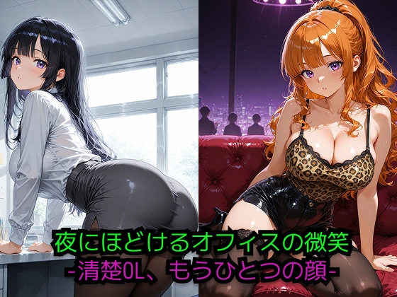 【JiroJohnCollection】もうひとつの顔 ― 清楚OL『夜にほどけるオフィスの微笑 ― 二つの顔を持つ彼女 ―』 【JiroJohnCollection】もうひとつの顔 ― 清楚OL『夜にほどけるオフィスの微笑 ― 二つの顔を持つ彼女 ―』