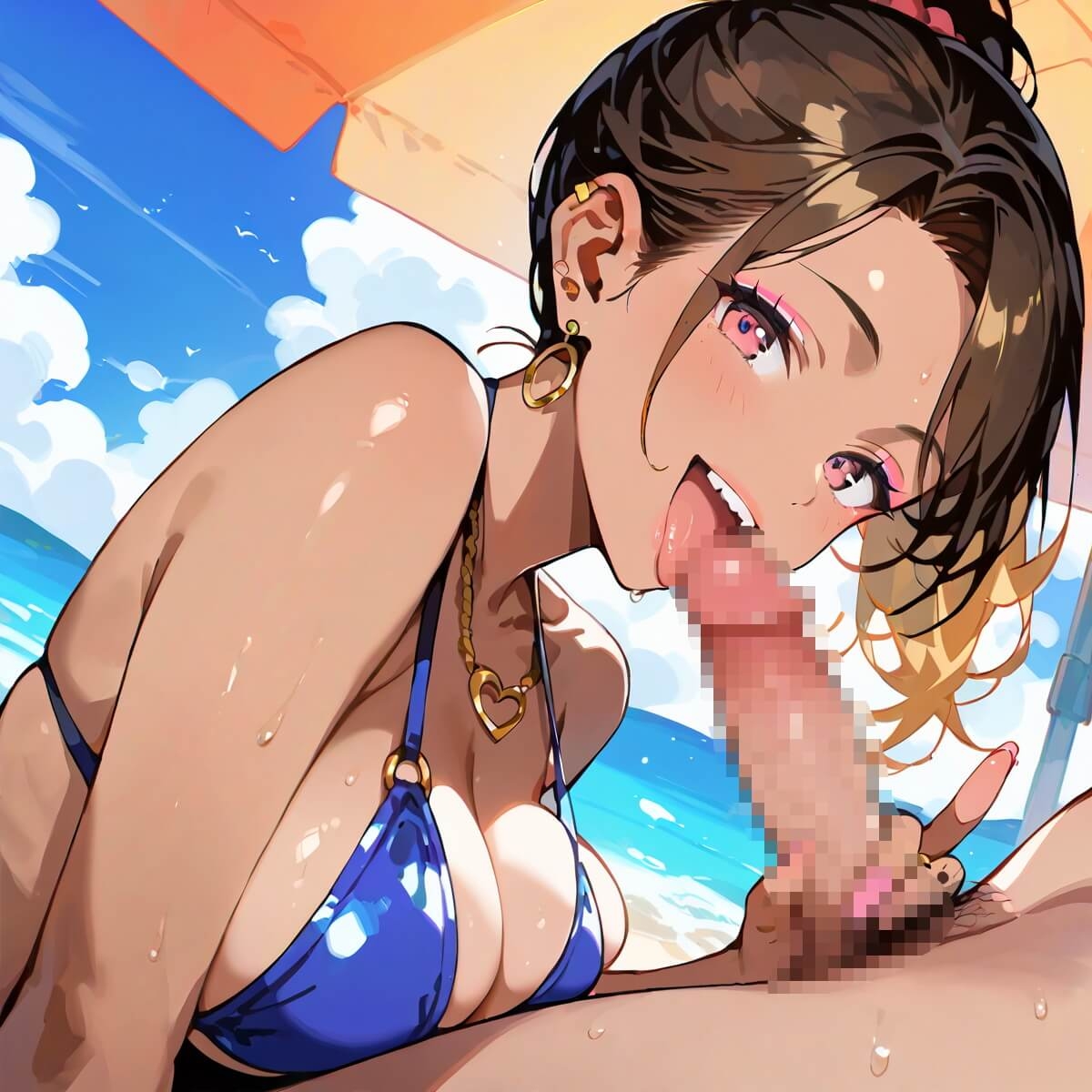 ビッチなギャルにはお仕置きだ！2【厳選270枚】こぼれる水着が眩しすぎて！！_7