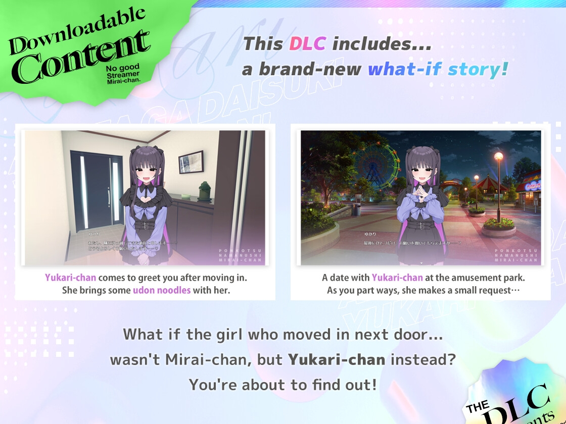 Forever Yours, Yukari-chan No-good Streamer Mirai-chan! DLC[en Ver.]