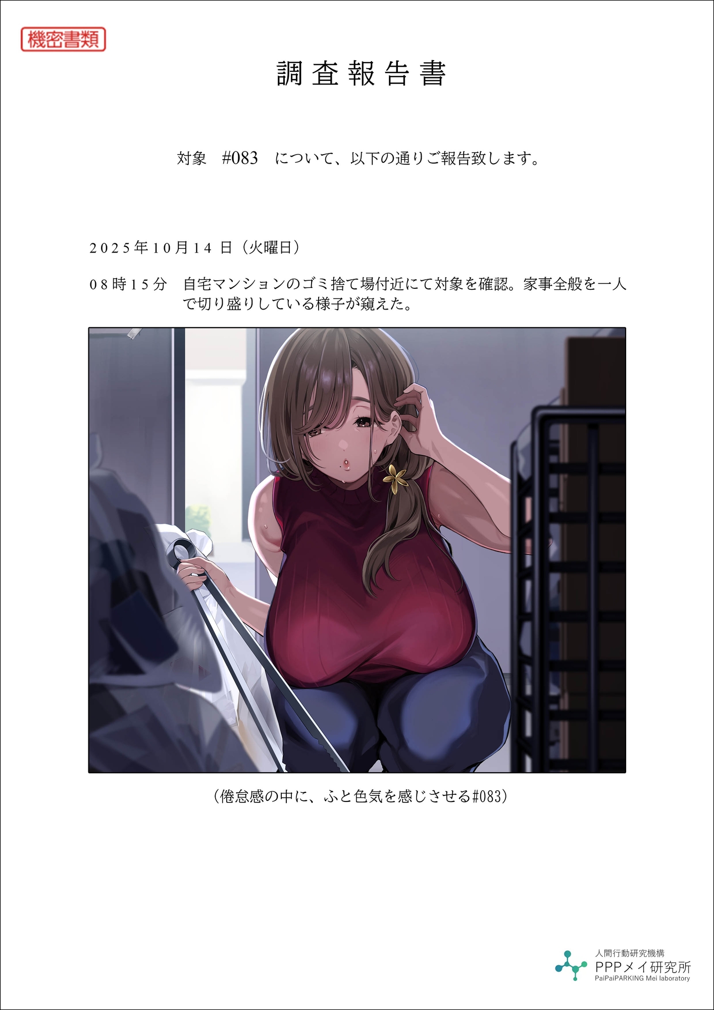 【ASMR×Live2D】エロベーターからの脱出～性欲おばけな37歳Kカップ人妻と童貞を捧げる種付けプレスミッション♪ 画像3