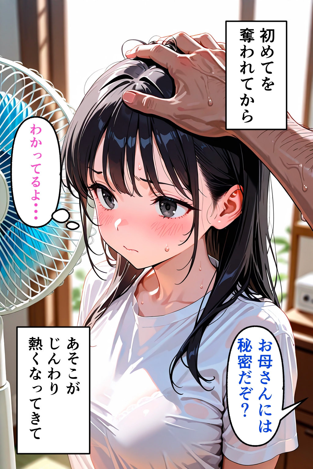 【無料エロ漫画・同人】母が再婚した義父の絶倫デカチ〇ポがドストライクすぎて、何度も何度も中出しされた青春時代-4枚目