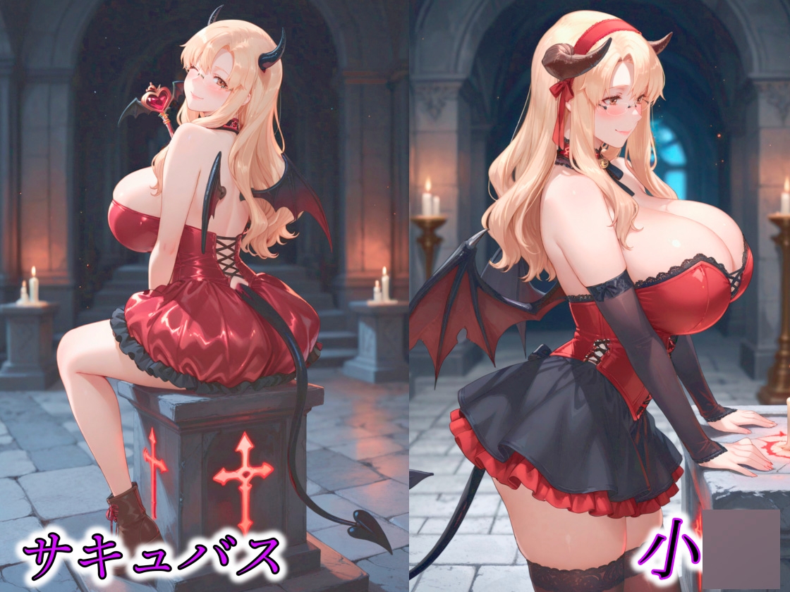 京◯・結◯・小◯ Halloween Collection キョンシー&サキュバス_6