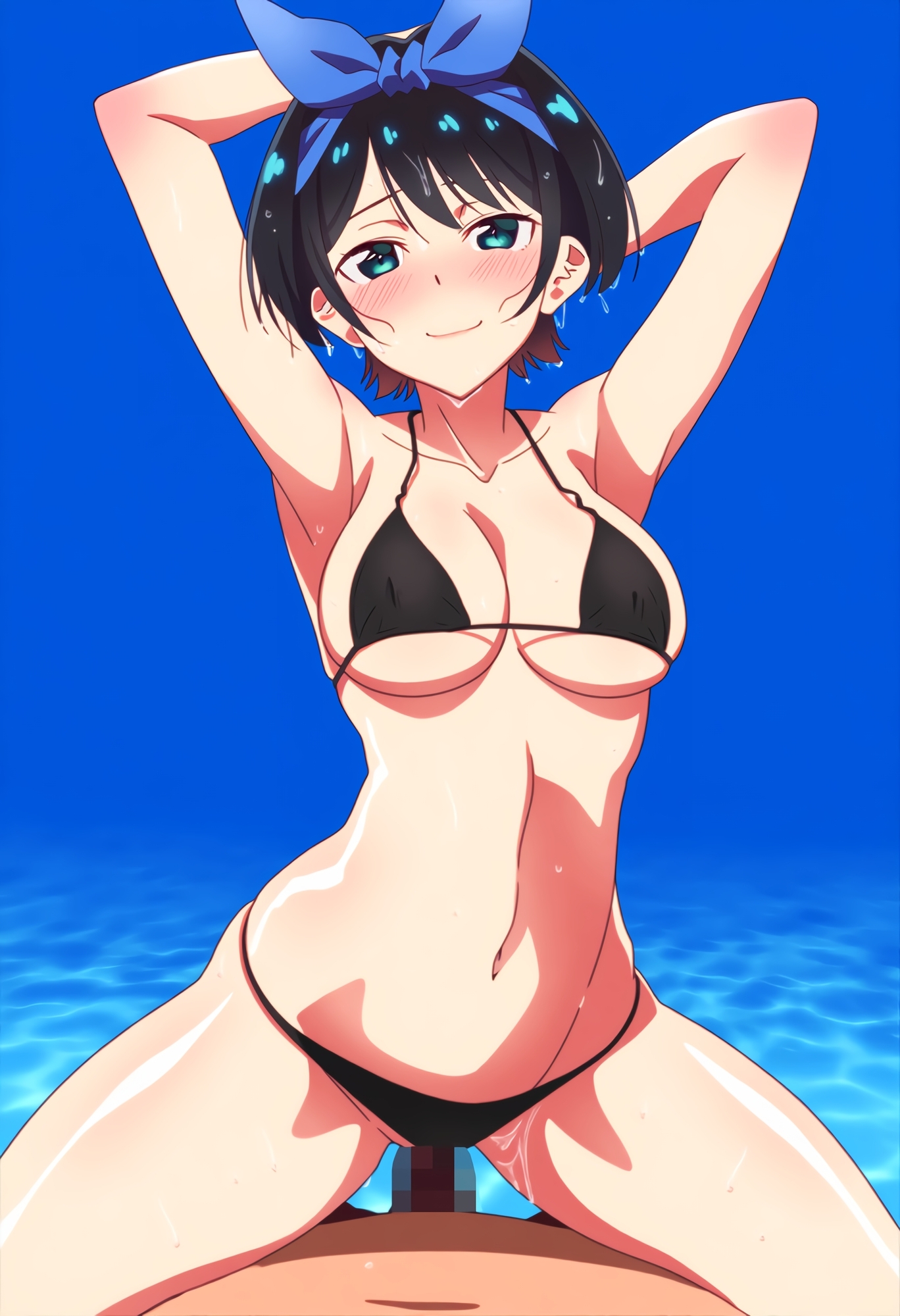 【彼女、お〇りします】彼女、ナンパします+SS_1