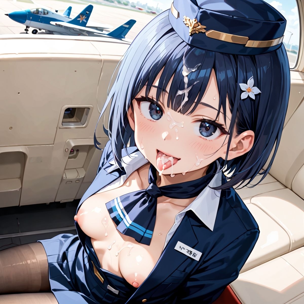 魅惑の機内サービス！HなCAさんとイくまでロングフライト！?vol.5_7