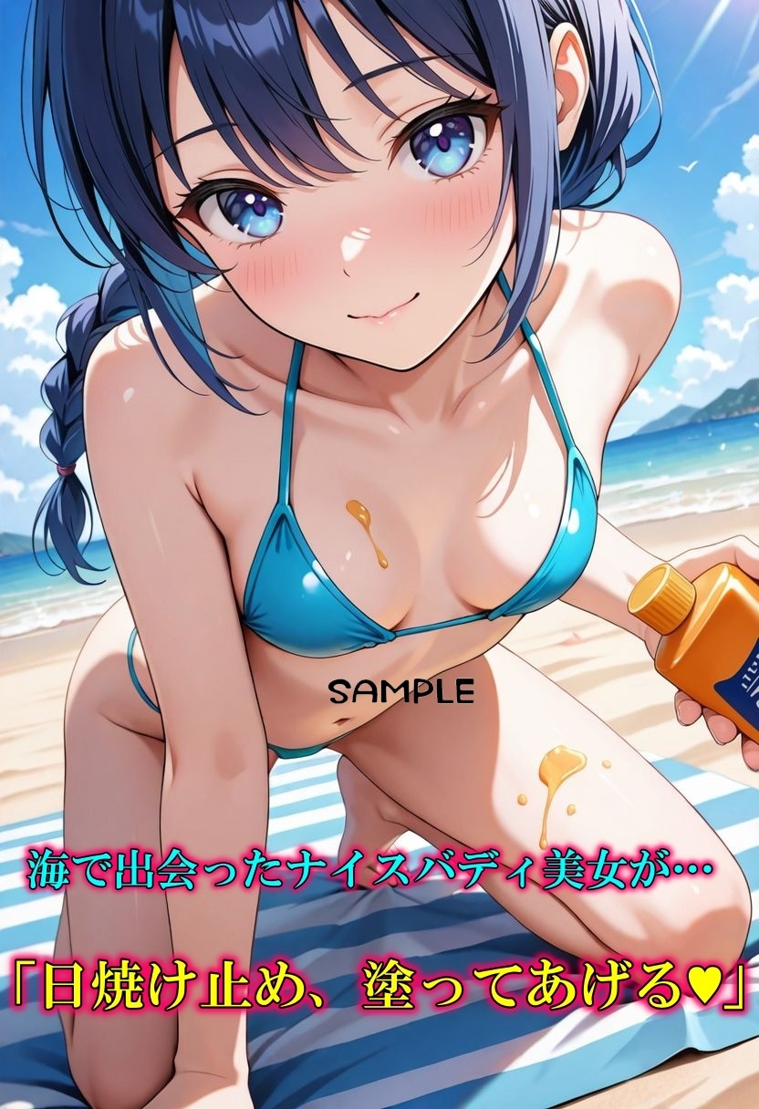 日焼け止め塗ってあげると言われたのでそのままヤッた話_1