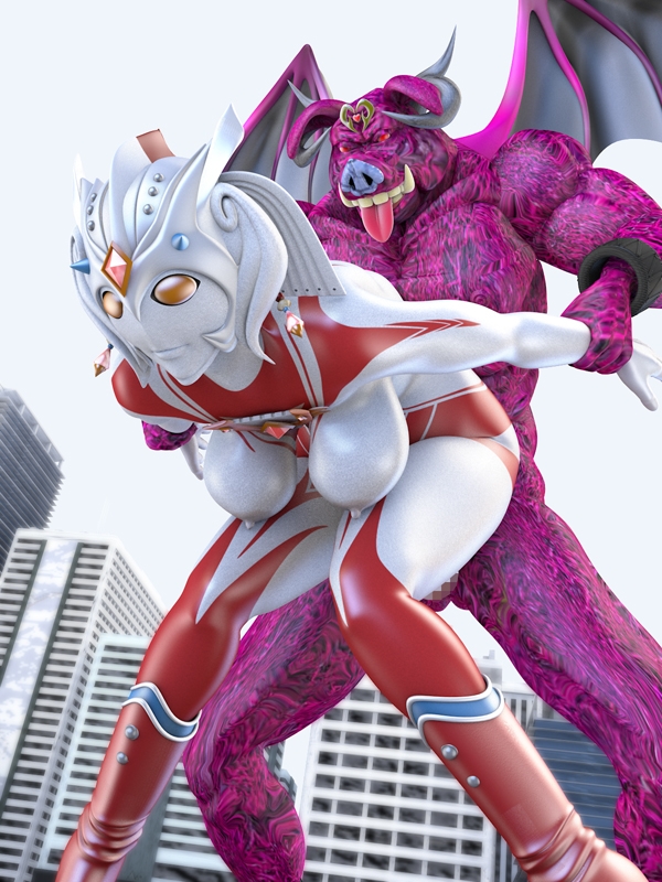 ブレイブママンVSインキュバス星人その2 画像2