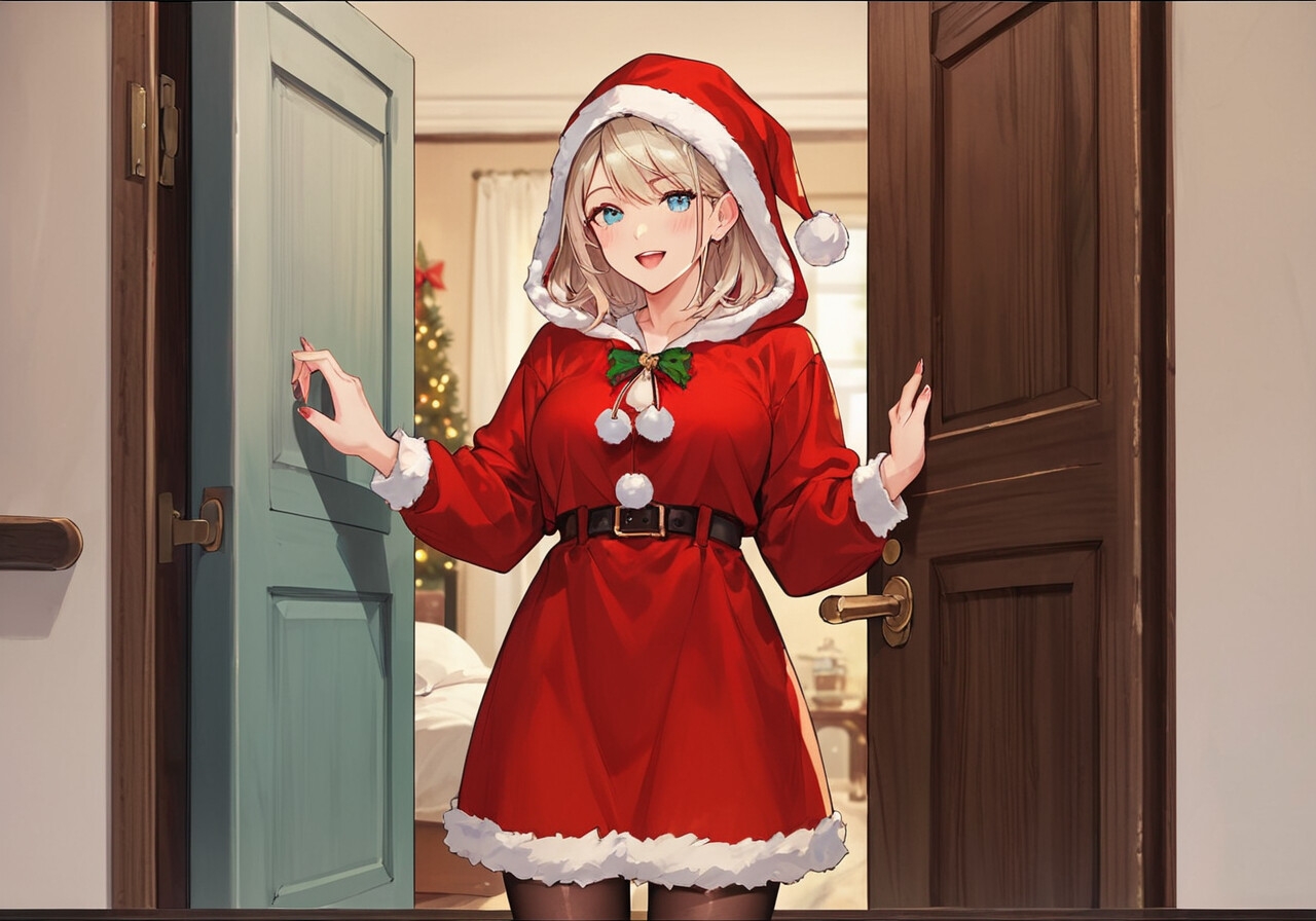 生ハメサンタが僕の部屋にやってきた_1