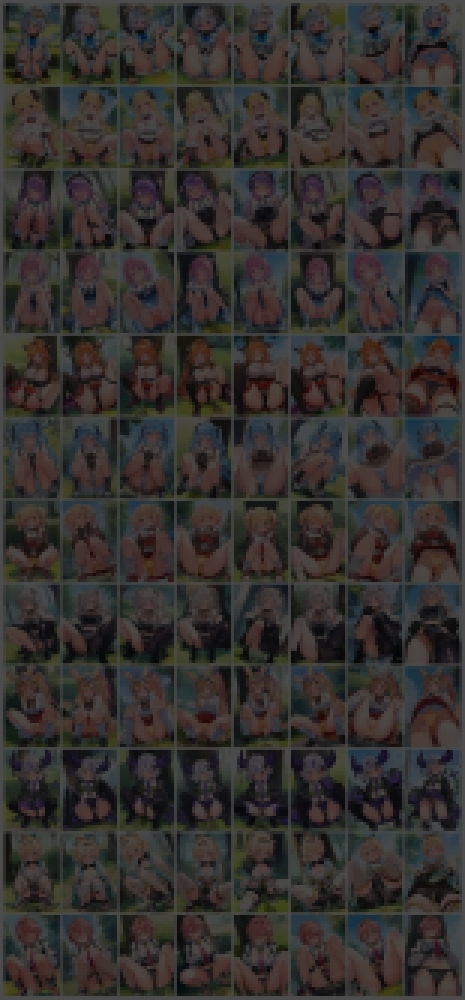 アイドル達の野外パンツ越し放尿 後編_2