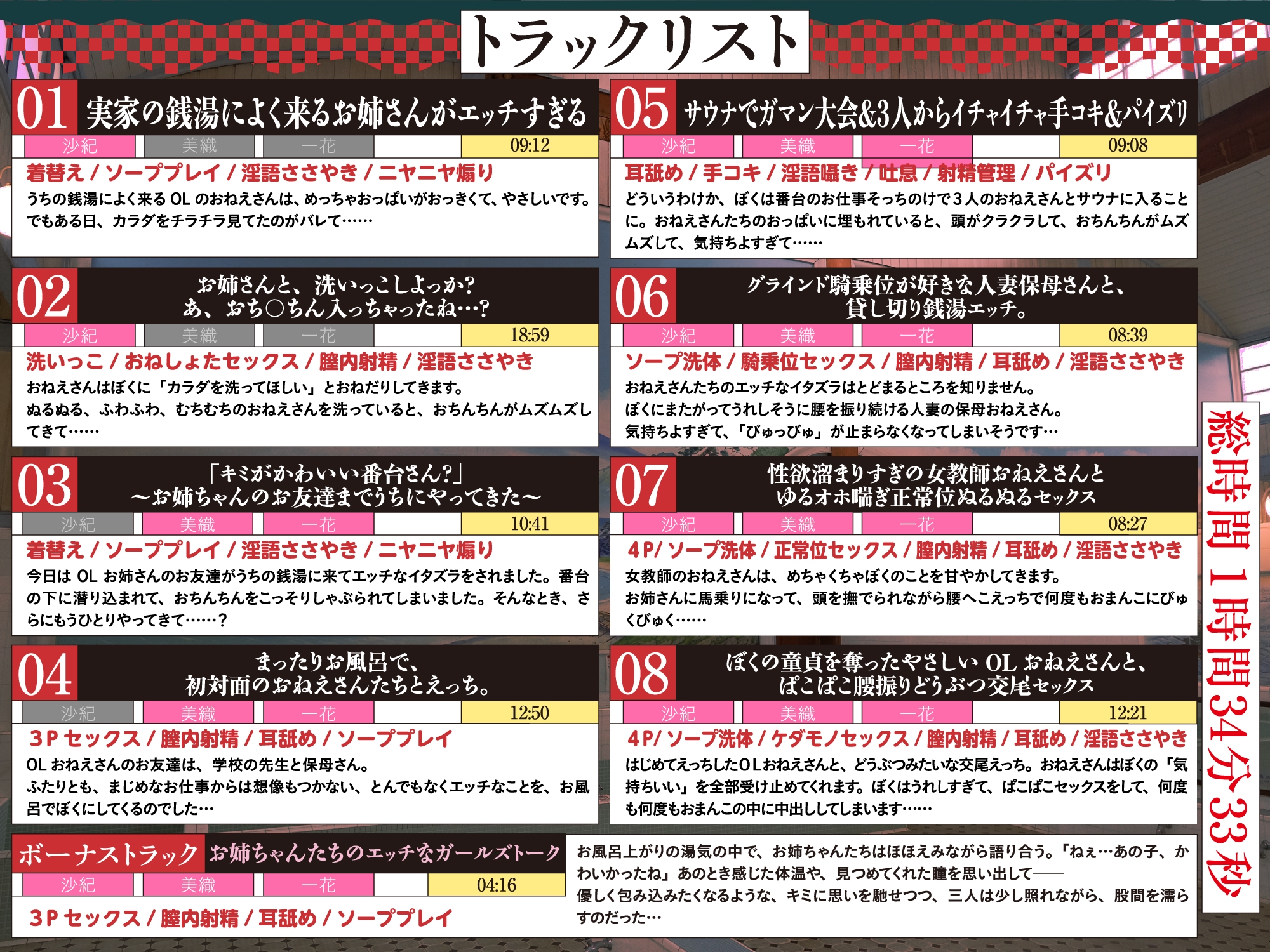 【おねしょた×銭湯ノスタルジー】あまとろの湯へようこそ。～うちの銭湯に入り浸るアラサーお姉さんたちと甘えんぼエッチしまくるお話～【全編あまあまヌルヌル】 画像8