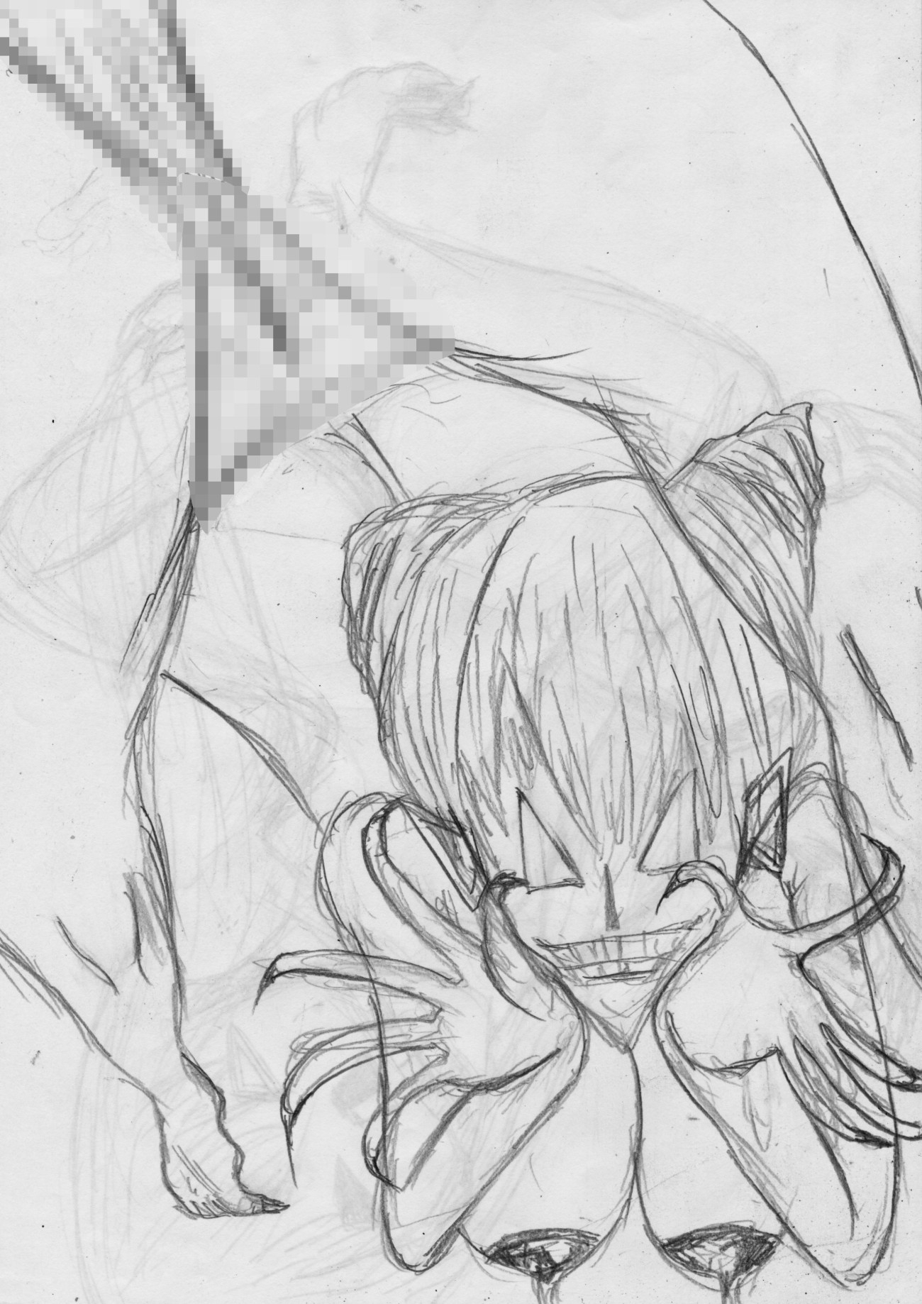 黒よりも黒いエロティックホラー黒戯絵集「マネキンポーズ10」