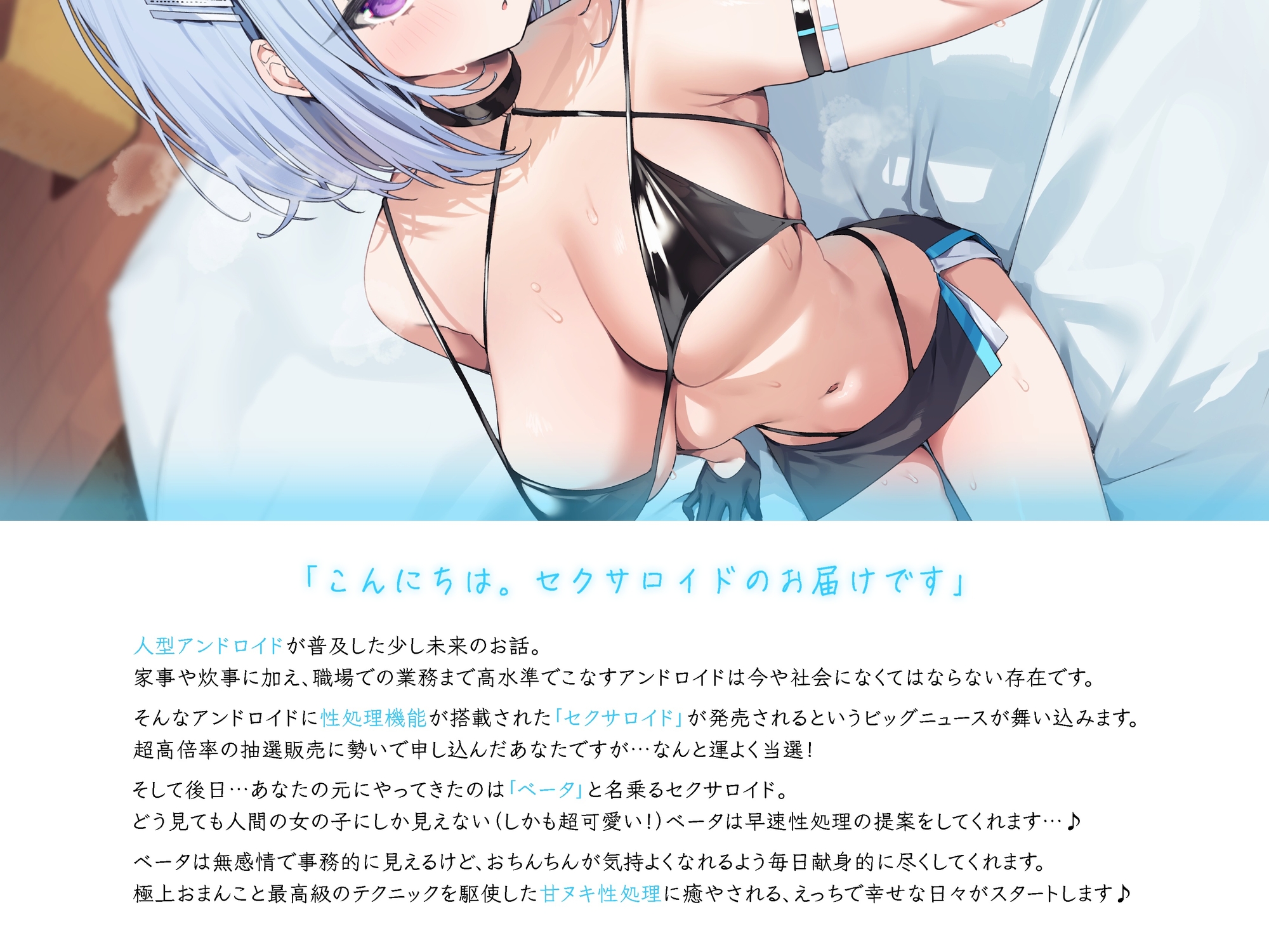 あなた専用のオナホセクサロイド ~事務的だけどあまあま。毎日甘ヌキ性処理してくれるセクサロイドとラブハメ性活♪~ 画像2