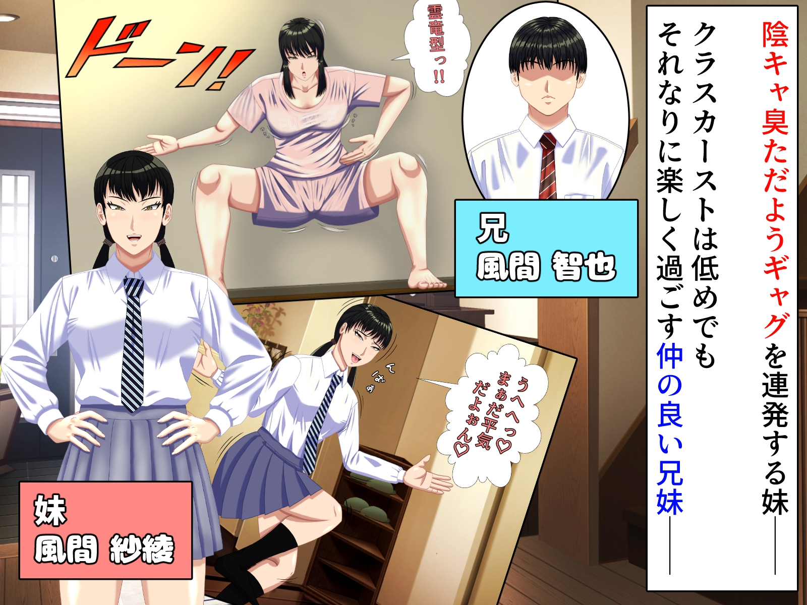 兄妹スカトロ下剋上～妹の人間便器へ転落したマゾ兄の幸福なラブマゾ生活～ 画像1