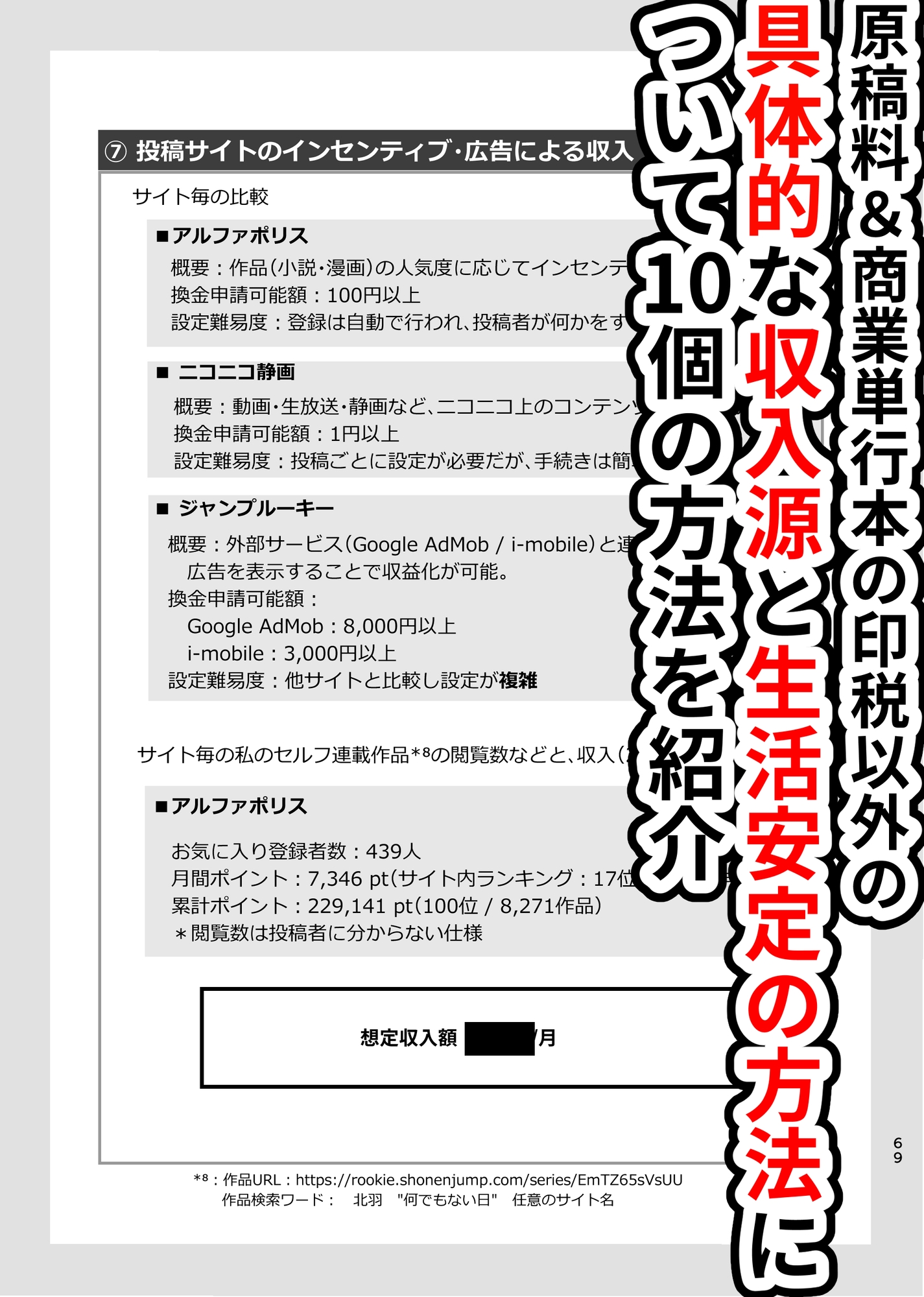 ボツ企画29本とボツ期間を 生きてく方法 -11年かけて1回しか商業誌に掲載されない無名作家でもメンタルを病まない&金銭的に困窮しない方法について-
