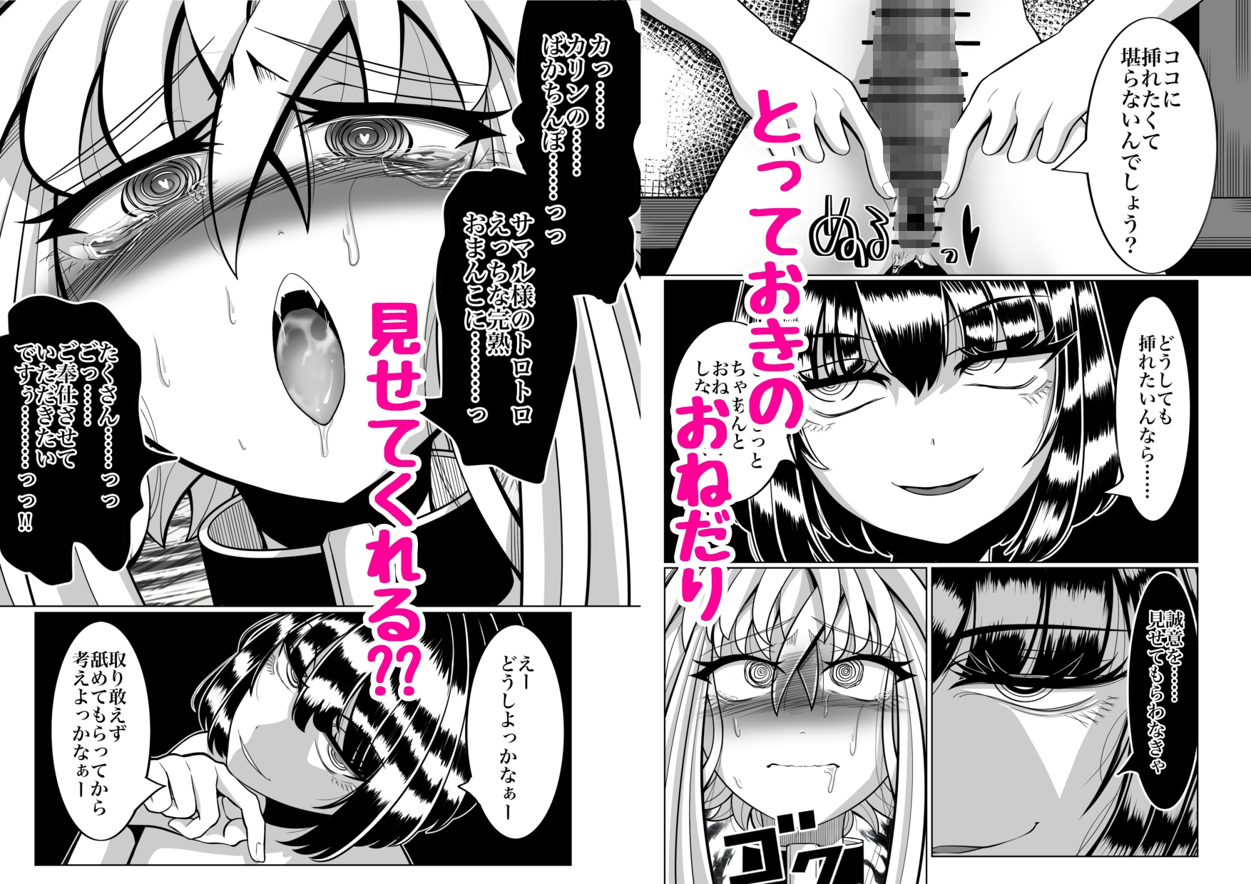 性奴○堕ちお姉ちゃんとフタ×フタ化えっち 画像9