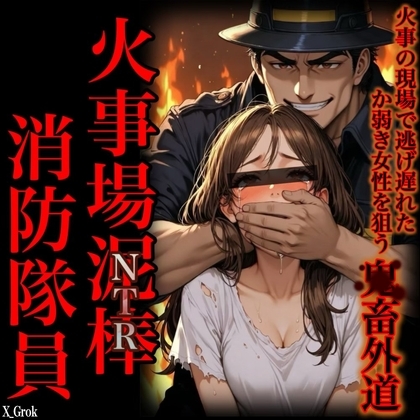 火事場泥棒消防士 ~逃げ遅れたか弱き女性を喰い漁る卑劣漢~