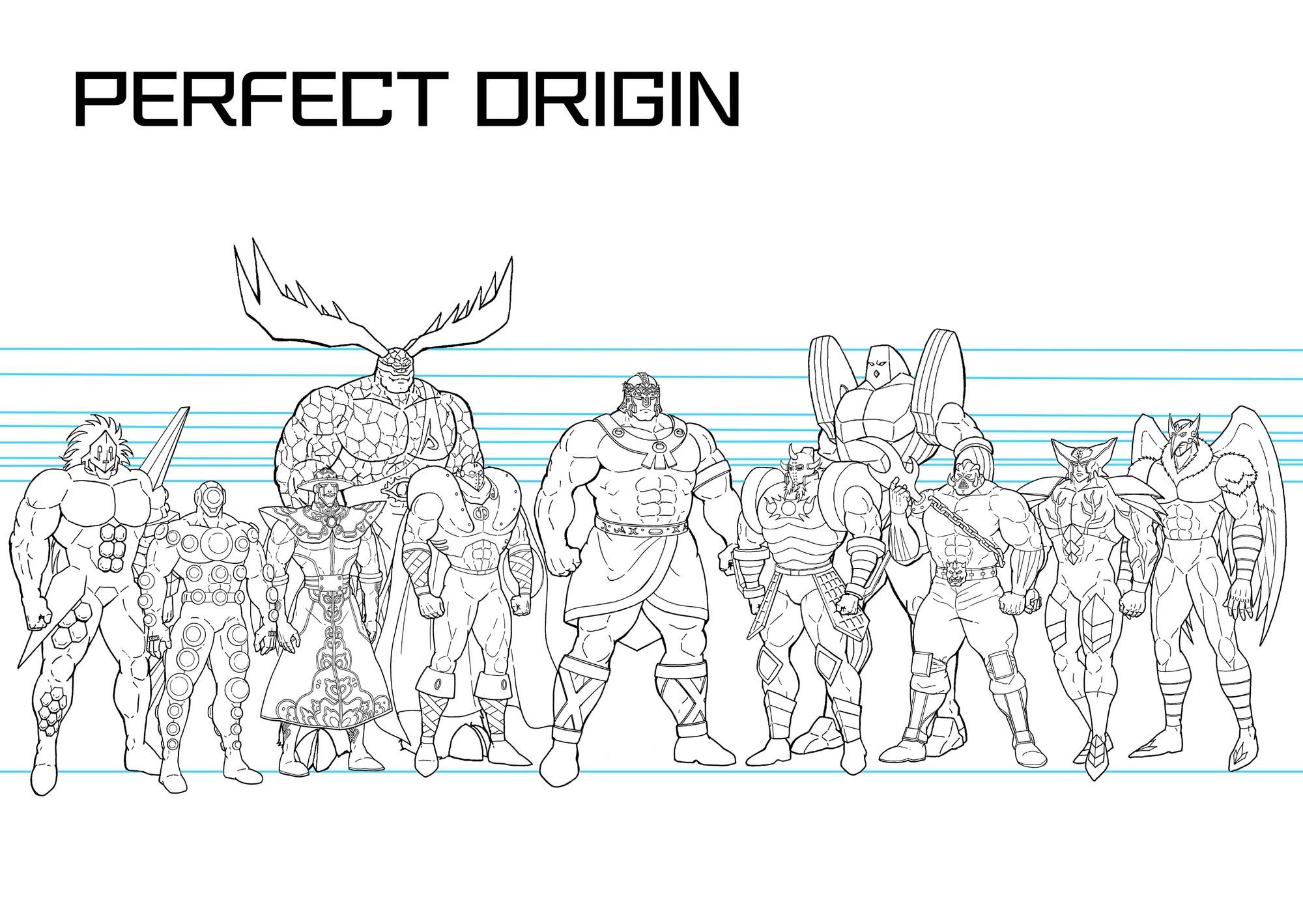 PERFECT WORLD -完璧超人始祖資料図-