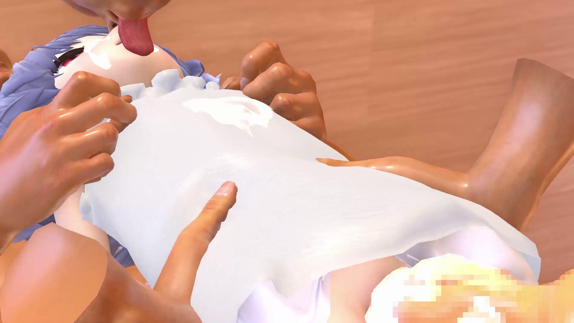 レミリアお触り Animation + blender