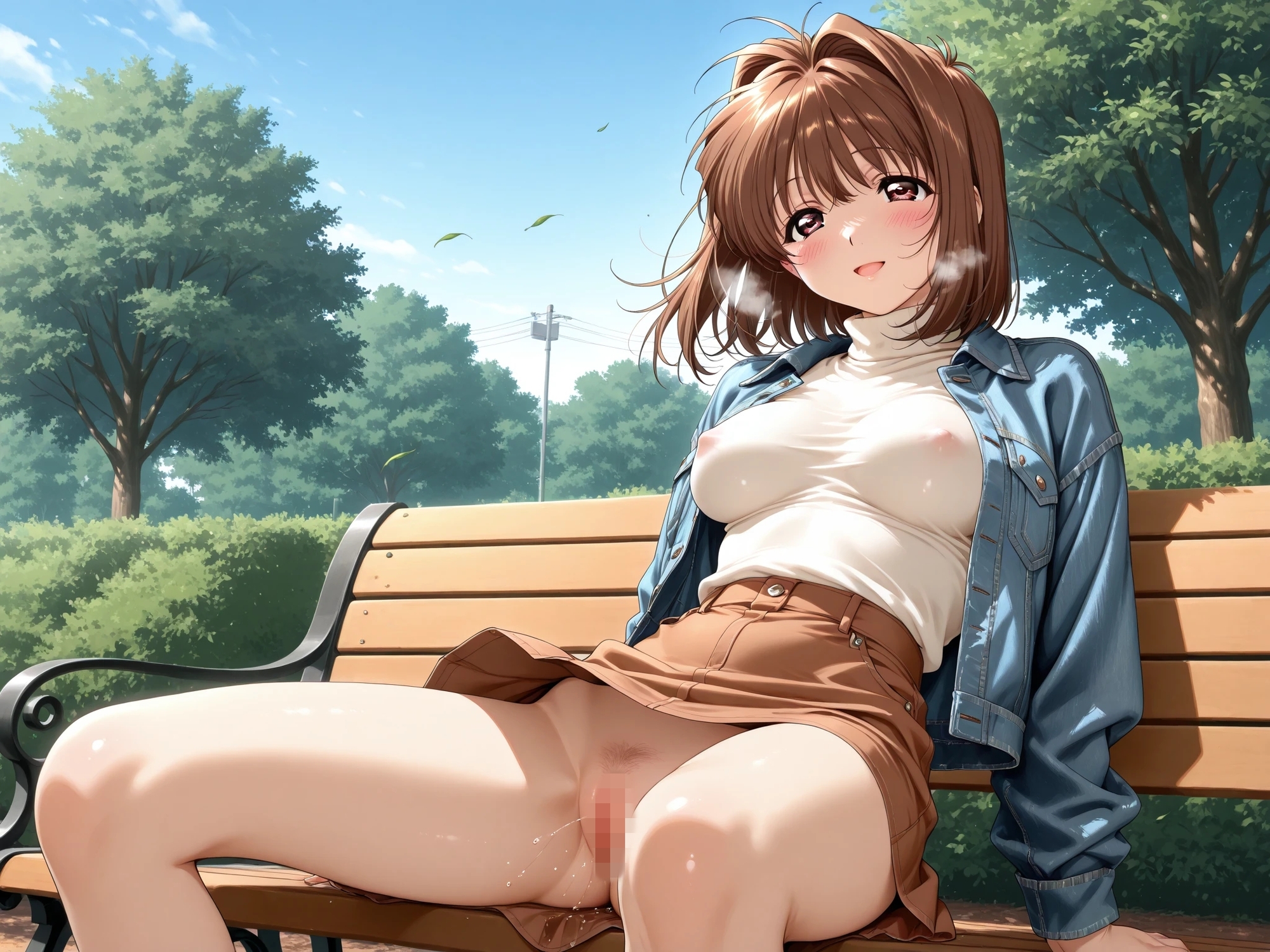 AI美少女イラスト Vol.34 L〇VERS 恋に〇ちたら 河〇理恵(公園の記憶編)_10