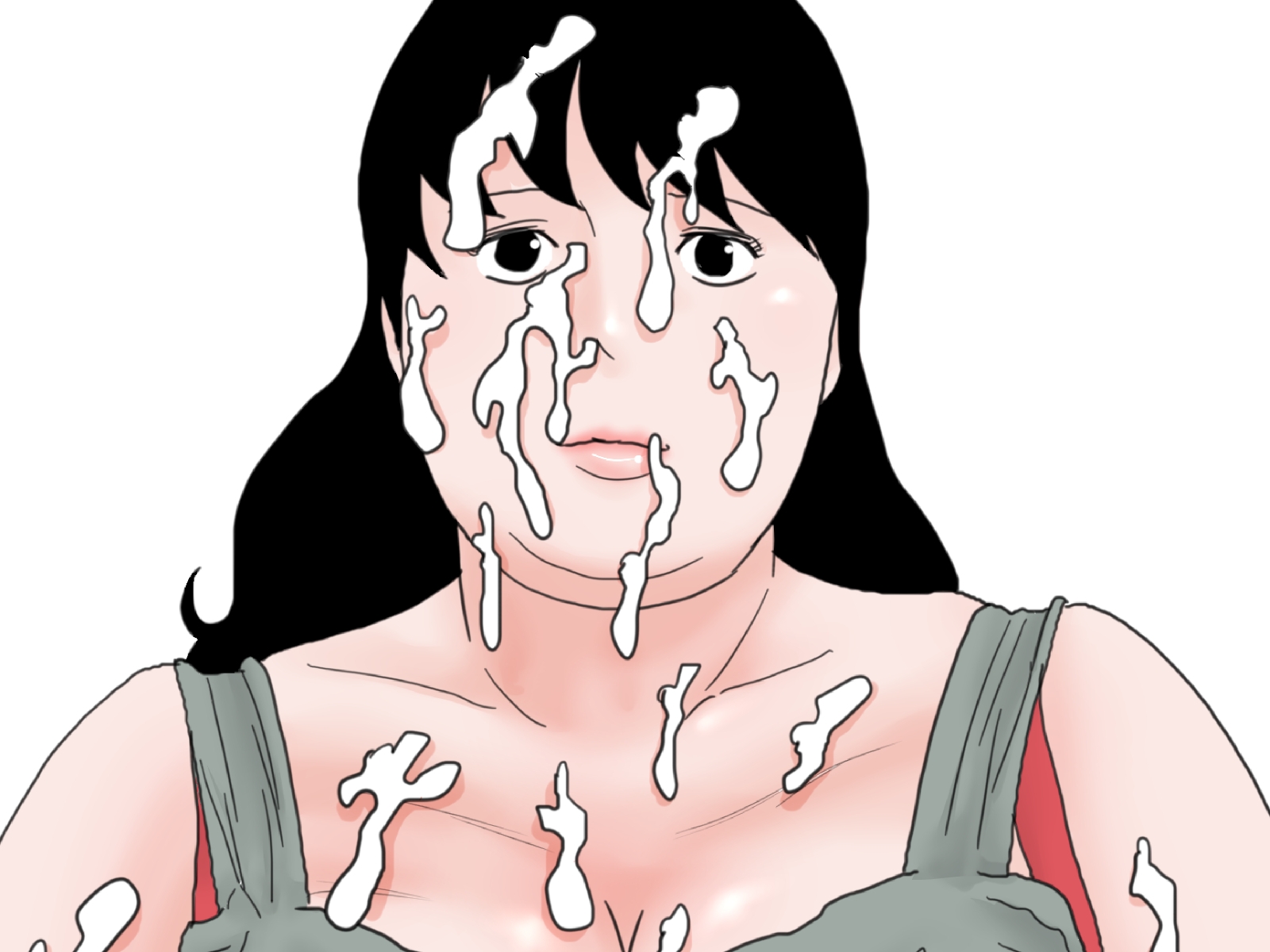 顔射便り 30 画像1