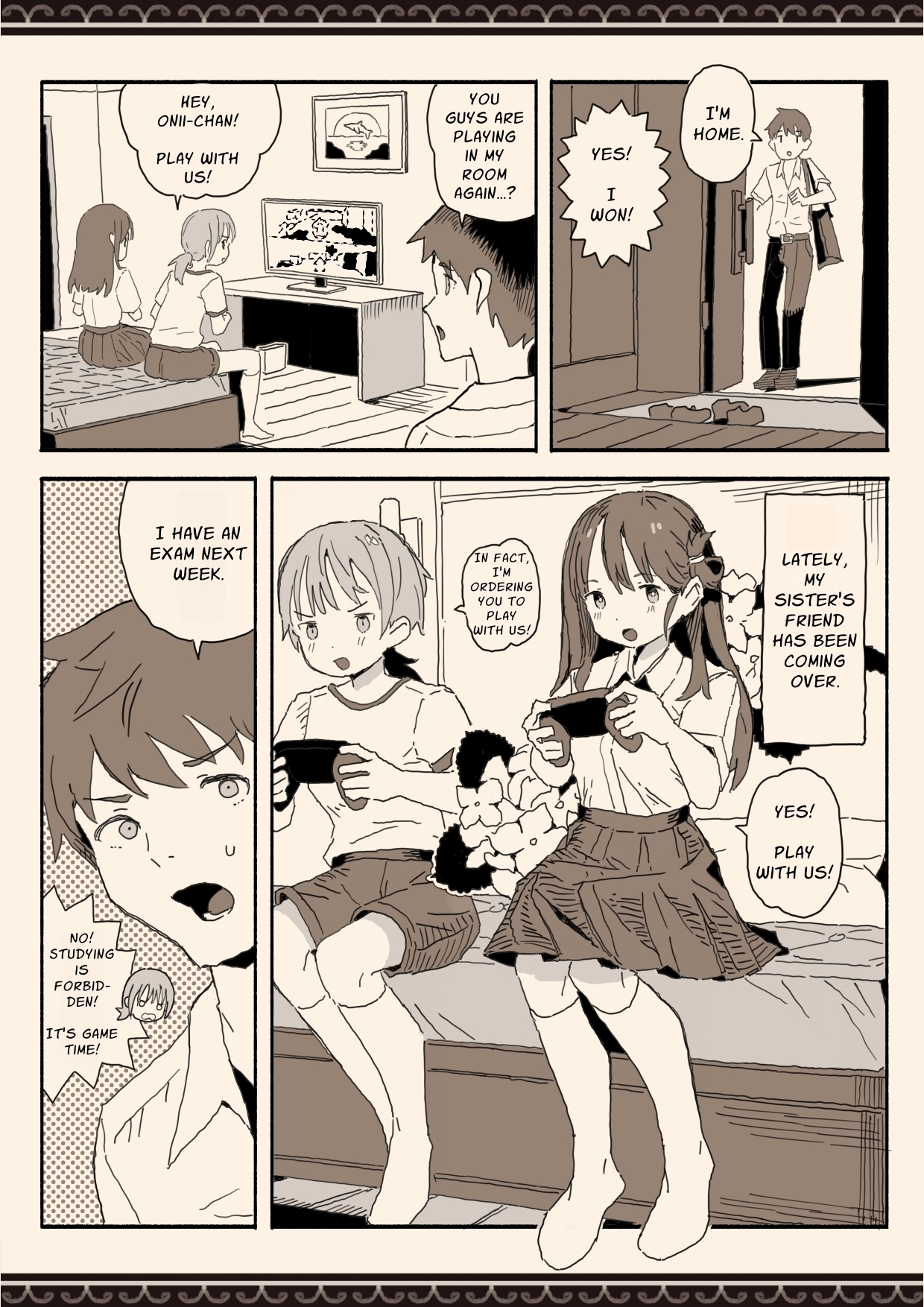 [ENG Ver.] Inside the Uniform of my Sister's Friend1