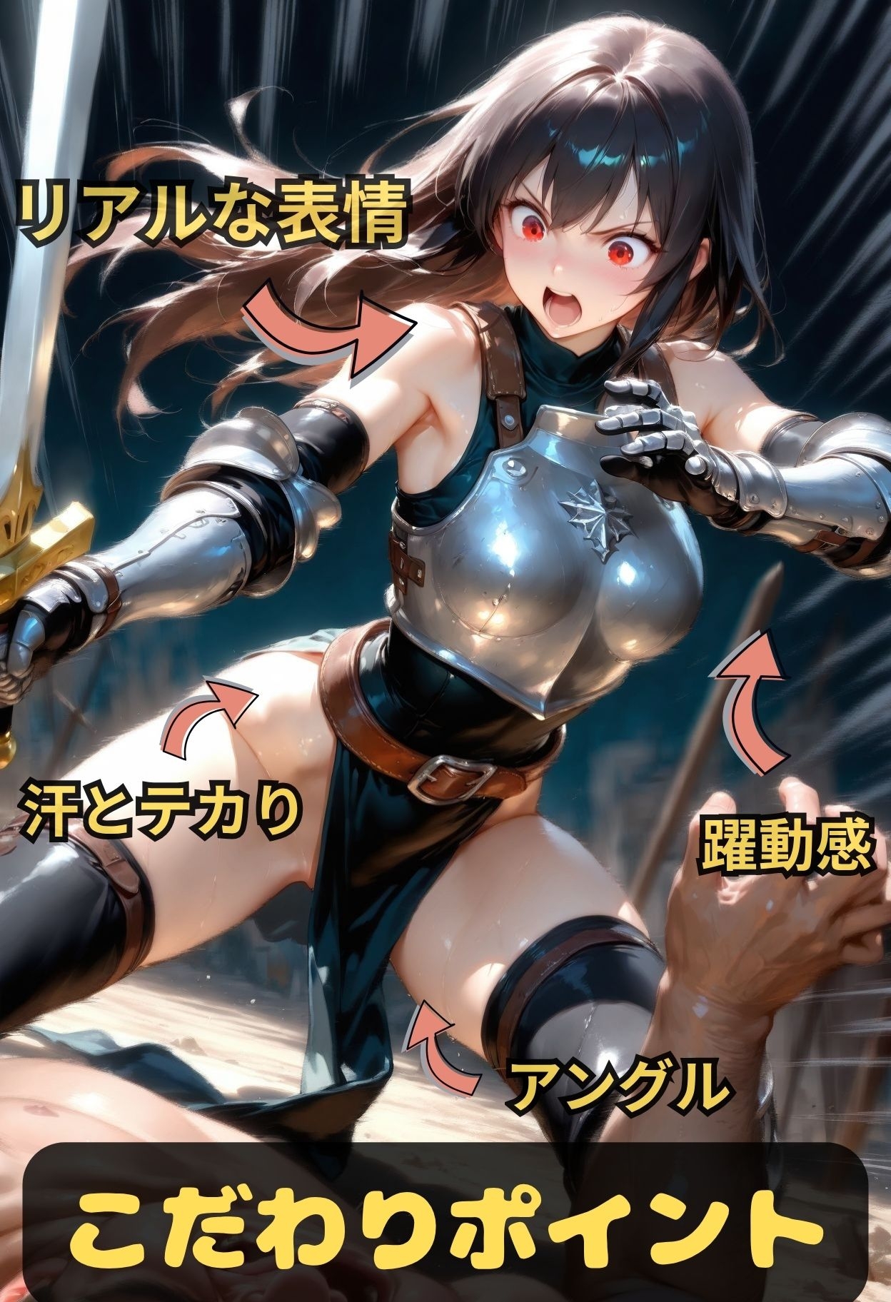 形勢逆転 ナマイキな女戦士敗北メス堕ち 身体で理解らせてやったった_2