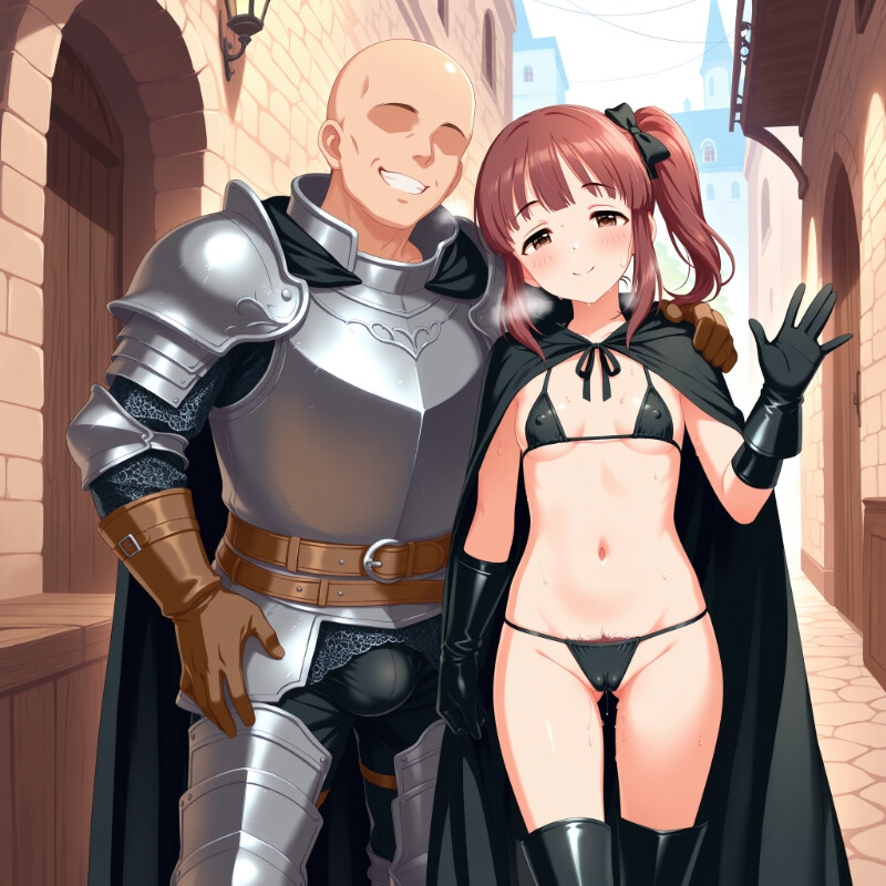 異世界で寝取られてしまうアイドル 緒〇智絵里 奴○魔術師の衣ver_9