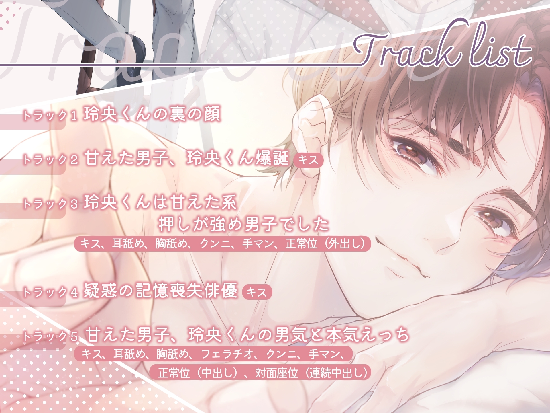 ひねくれ俳優玲央くんが、記憶をなくして告白してきた件【CV:月山岳】 画像4