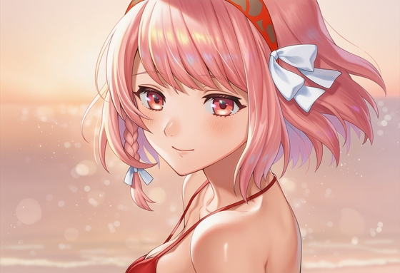 【ばにらみるく】同人CG・AI『ファイアーエムブレム水着イラスト集』