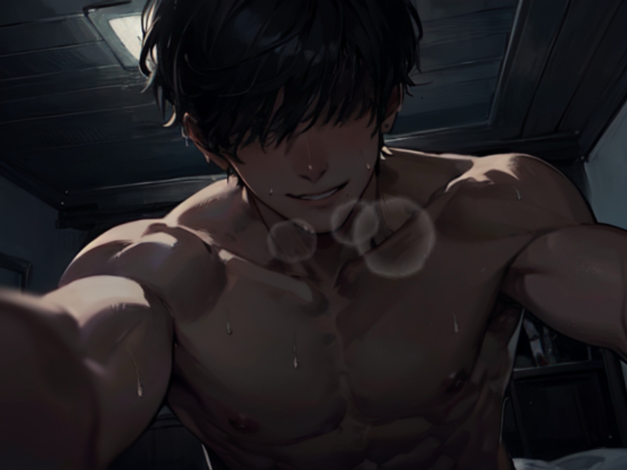 【ず~っとほぼ無言セックス/絶倫男性Ver.】セリフ以外の音で奏でる究極没入プレイ56分~non-speaking SEX~ 画像1