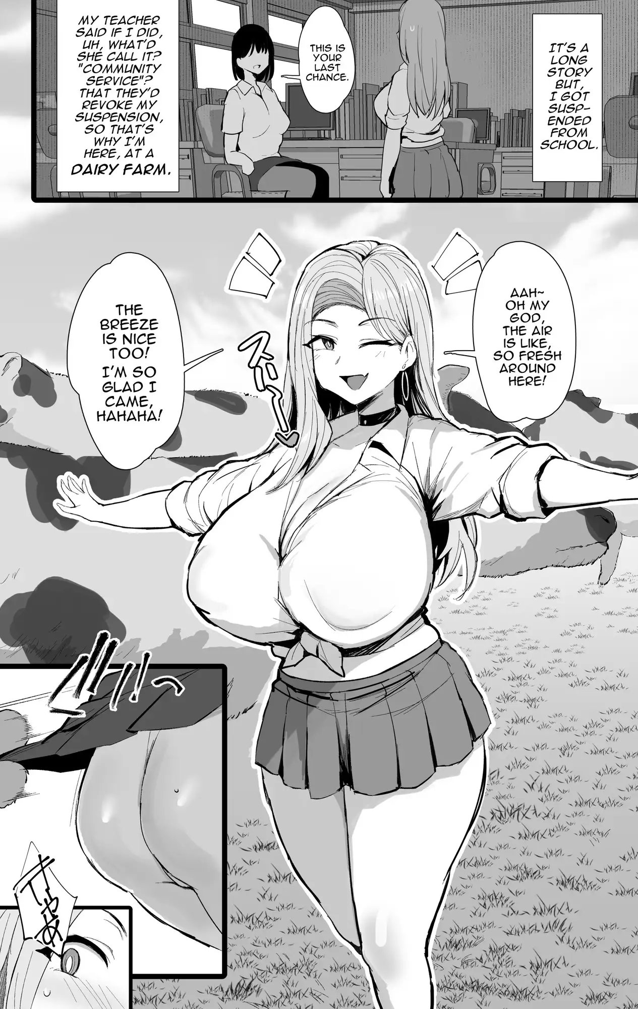 [ENG Ver.] First Mating 'n Milking Experience1