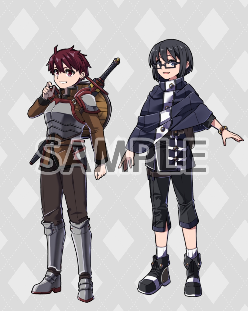 立ち絵素材 ベテラン冒険者・男性