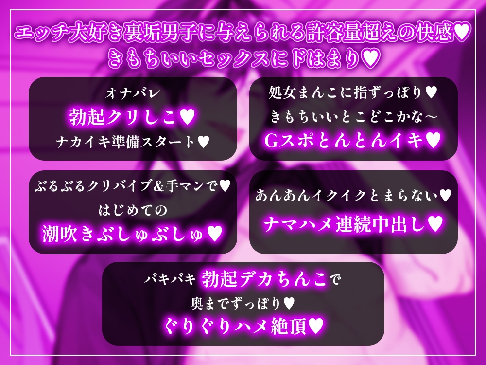 【期間限定20%OFF】はじめてのちんこの感想聞かせて?～裏垢男子とくちゅくちゅとんとんたっぷり気持ちいいキスハメセックス～ 画像1