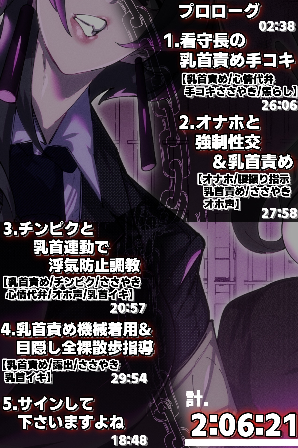 乳首マゾ収容所～昼のツンツン担当官と夜の甘々看守長～ 画像4