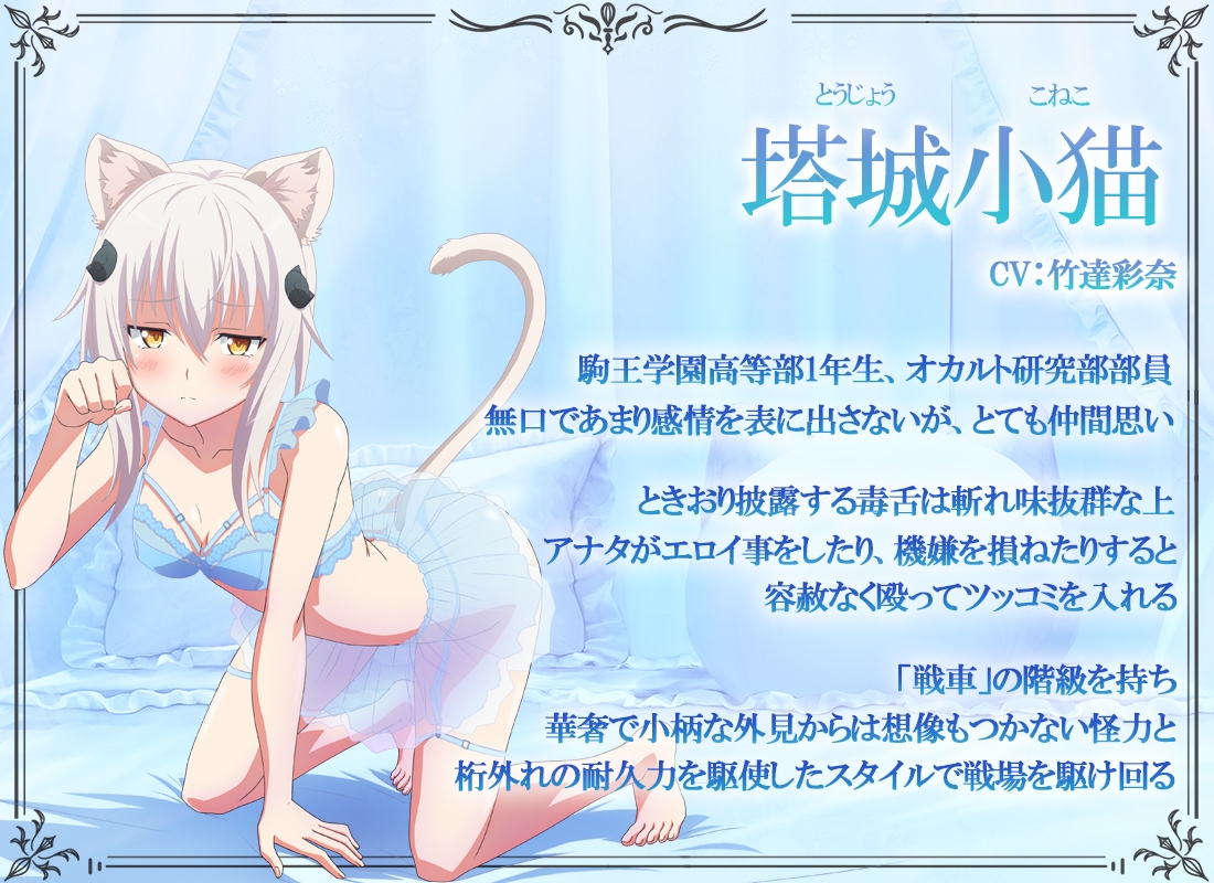 ハイスクールD×D HERO ASMR 小猫と秘密のマル秘特訓!?【CV:竹達彩奈】 画像2