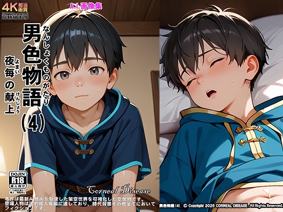 男色物語(4)- 夜毎の献上