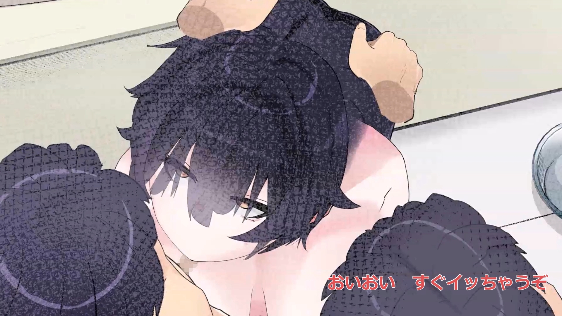 弟たちに口内射精され続ける姉_5