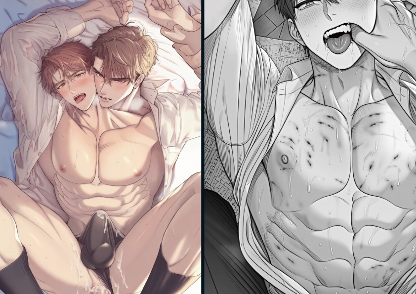 ヒートを隠して出社したら、 天敵アルファにぜんぶ嗅がれて 会議室で発情セックスになった件-PART2