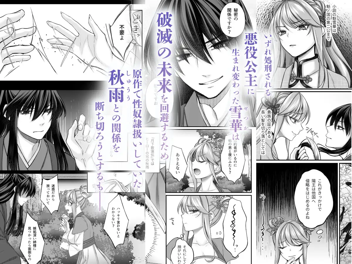 愛さなければ、幸せだったのに 〜ある悪役公主の婚姻、それに伴うヤンデレ公子と放蕩王の執愛について〜 聖華快楽書店 エロ漫画2