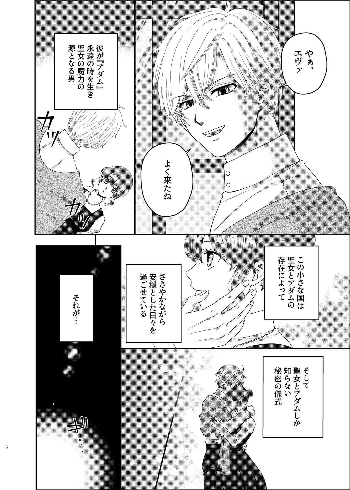 護国の聖女は魔力の男に身を捧ぐ 画像1