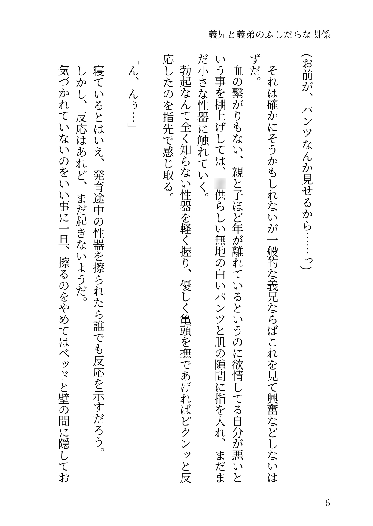 義兄と義弟のふしだらな関係