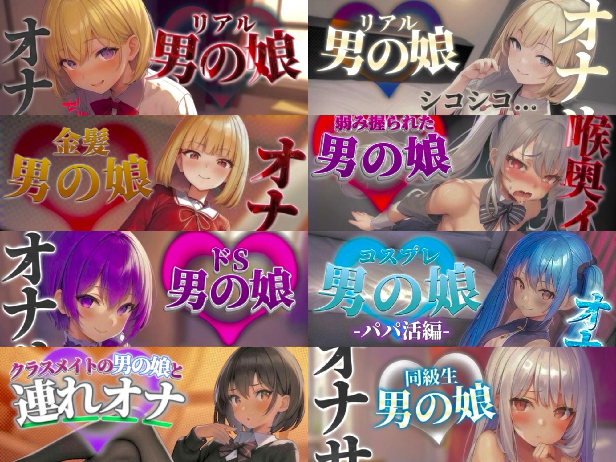 【祝！謹賀新年セール！】『男の娘堕ちしよっ?』2025年公開全28作品セット!!! 画像1