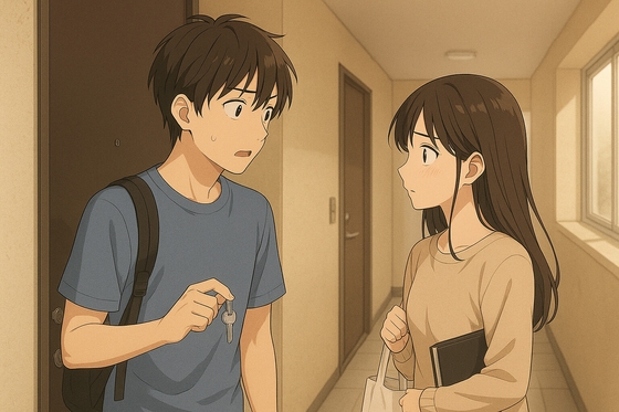 【30秒ボイス】ただいまを交わす、静かな距離のご近所さん