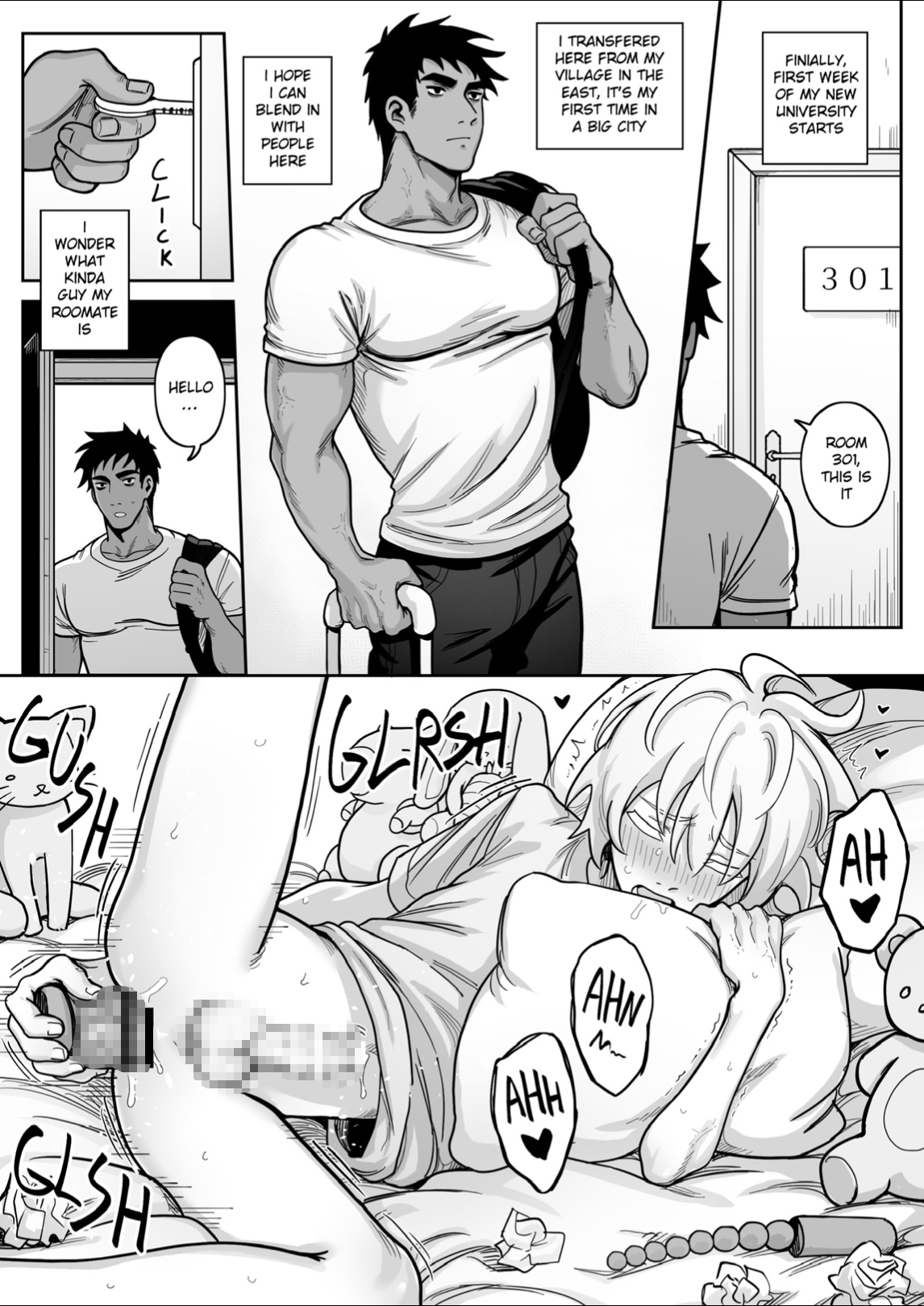 Teaching My Perverted Roommate A Lesson