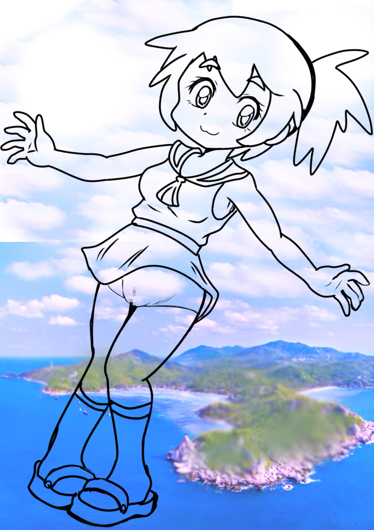 〜島の少女スイレン〜2025冬編〜デカチン先生がやって来た〜この島では、みんななかよし♪オホ声交尾が日常で♪自然の中で自然に交尾して自宅出産する〜人間の原風景の島♪ 画像1