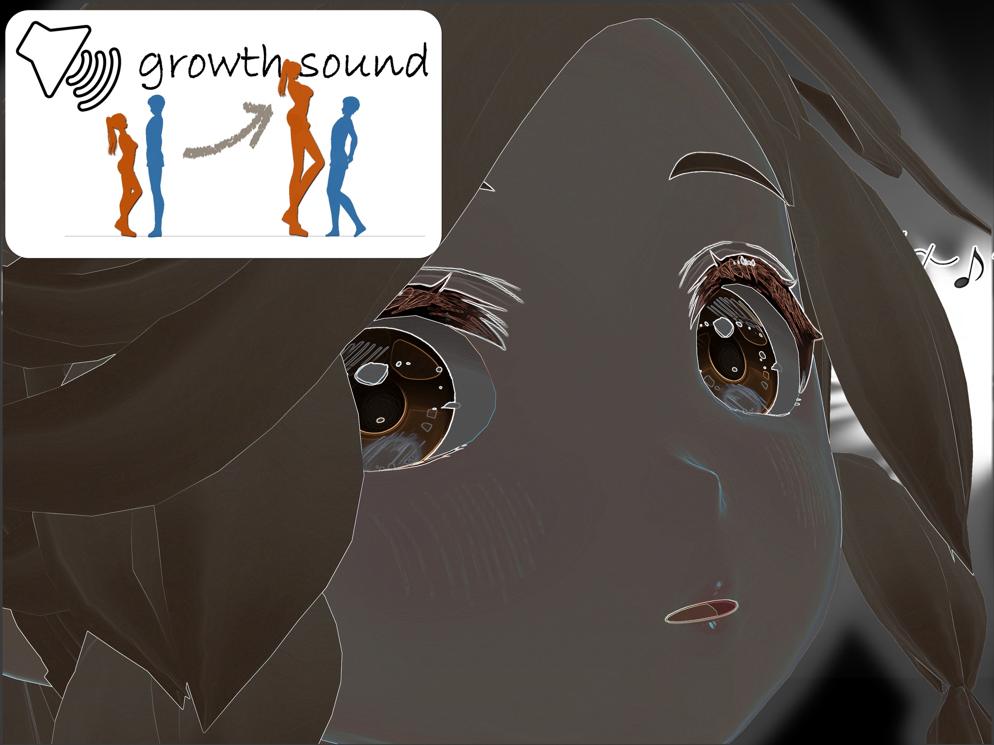 女子だけデカく 男子を追い抜く 成長音～捕らわれ娘編～ 画像5