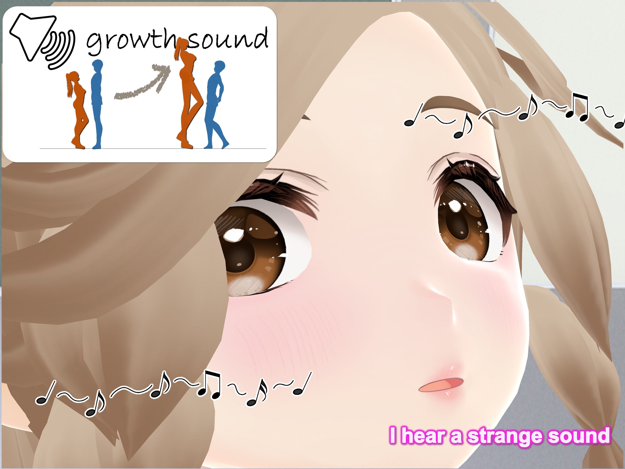 Outgrowing only girls, Overtake boys, Growth sound. Captured Girl Arc