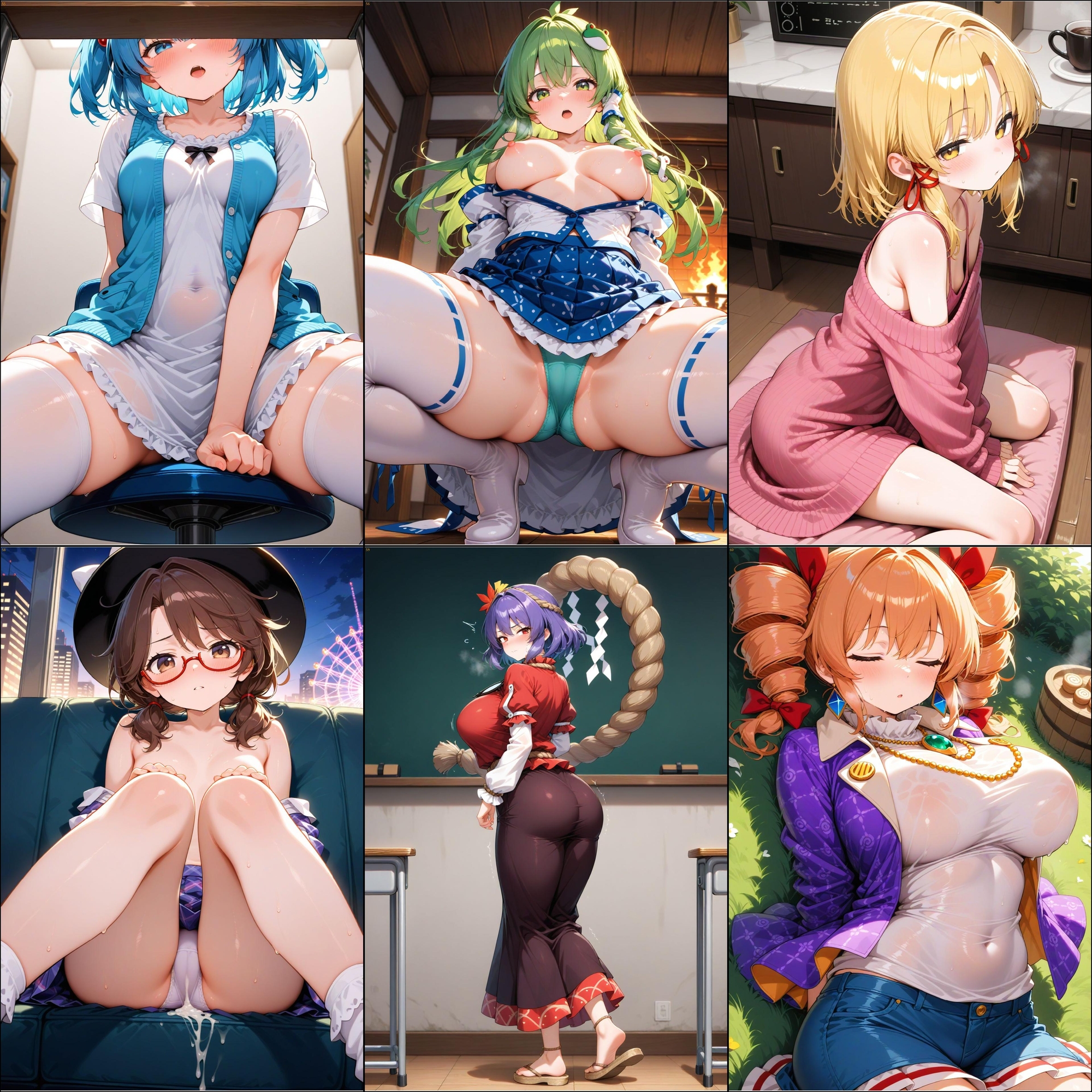 ノーモザイク！東方風神録キャラの誘惑2_10