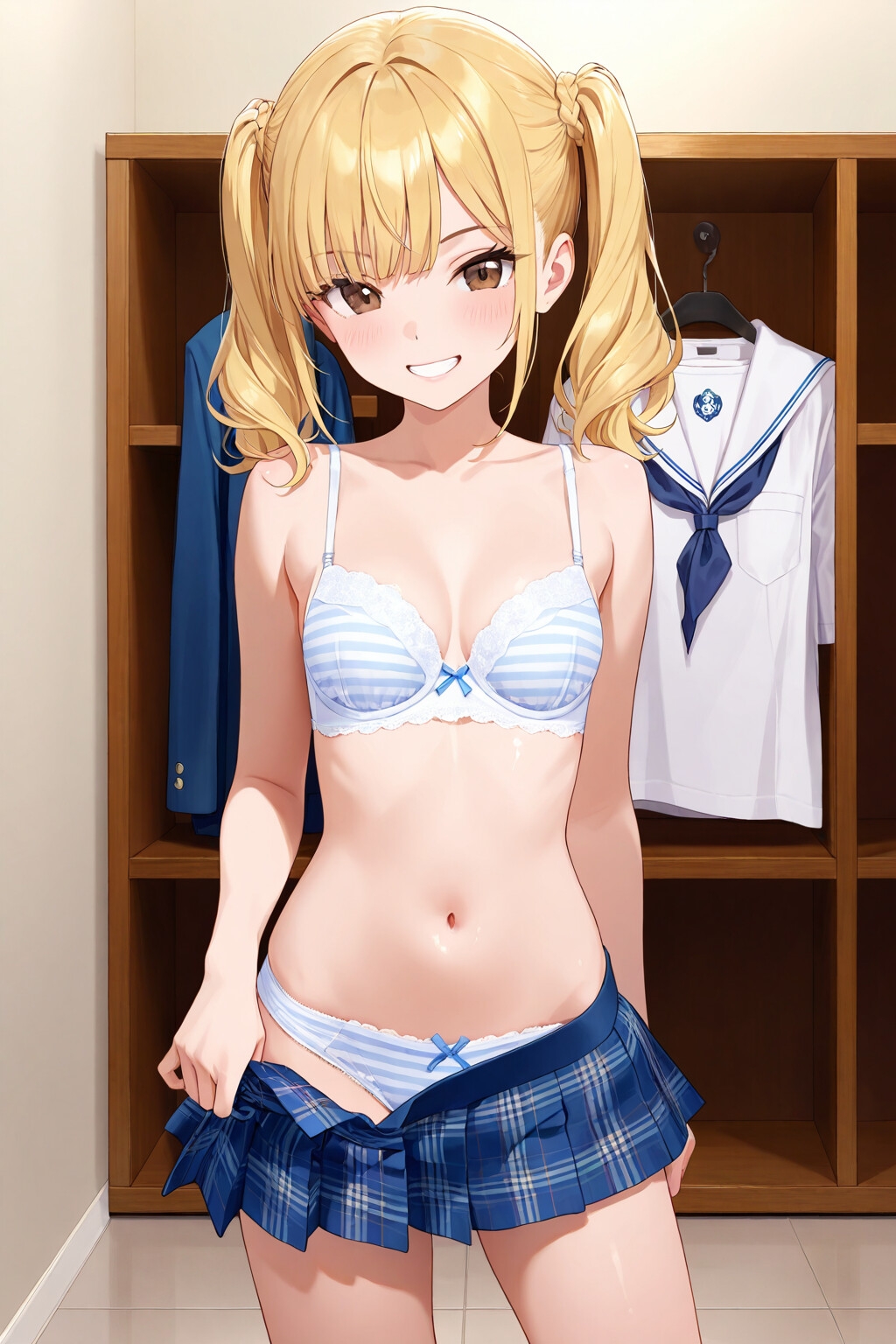 潜入女子更衣室 JK生着替え中 Vol.3_9